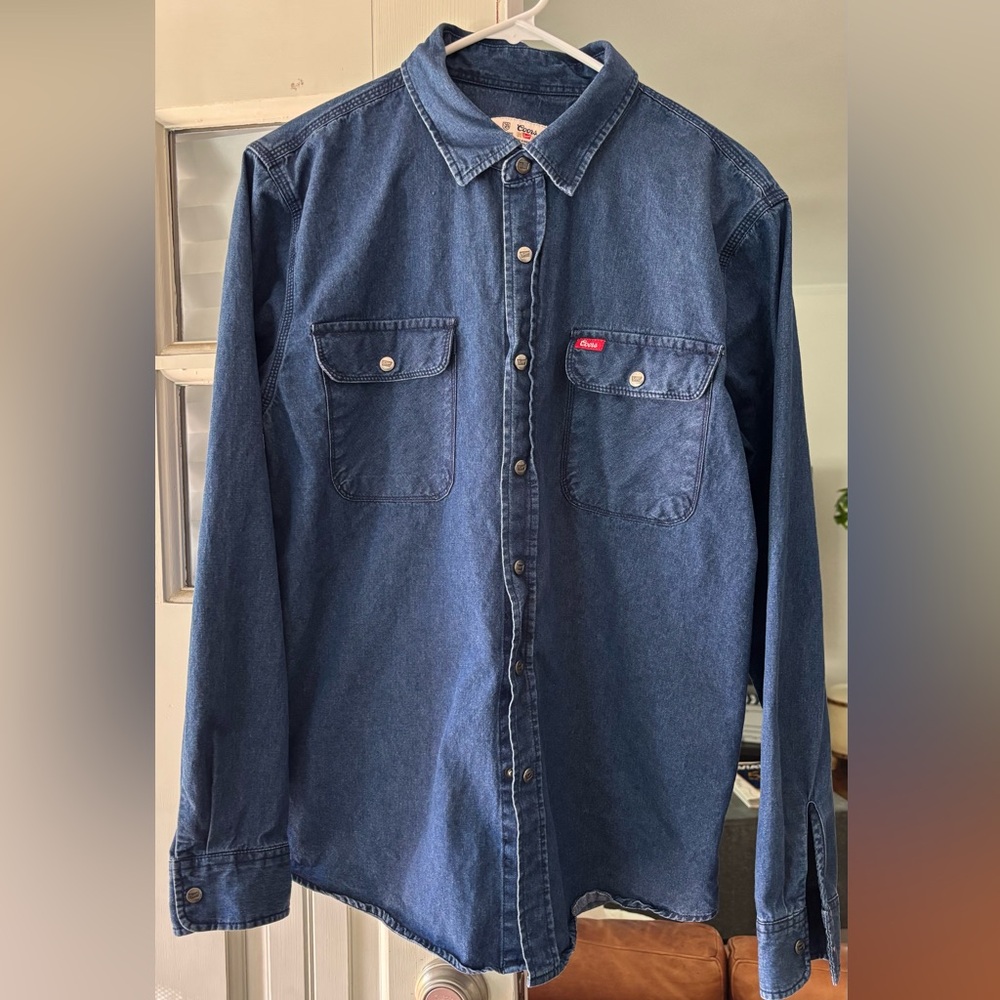 Brixton Blue Denim Shirt